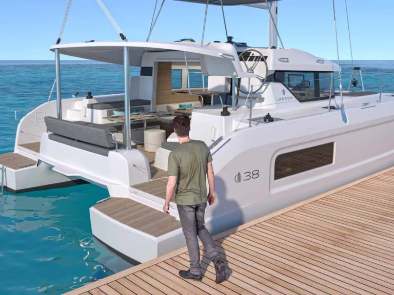 Boat rental Lagoon Lagoon 38 - 4 cab. in Jezera on Samboat