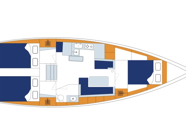 Bareboat Rental Sailboat Jeanneau with a boat licence