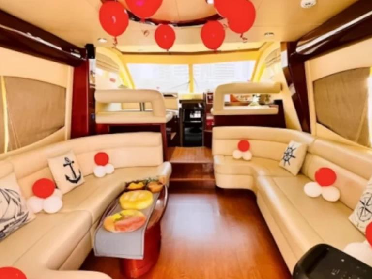 Majesty Yachts 50 charter bareboat or captained in  Dubai Marina