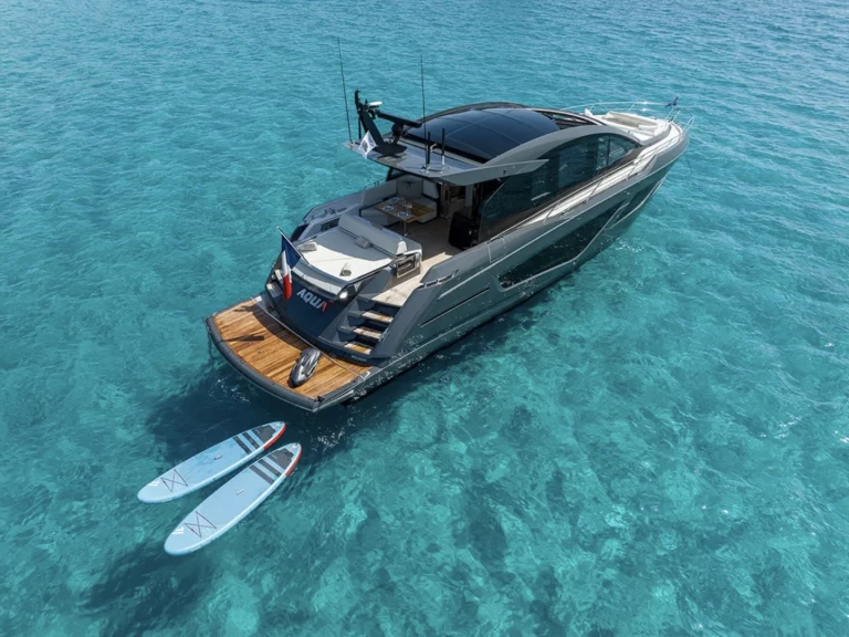 Bareboat Rental Luxury Yacht Sunseeker with a boat licence