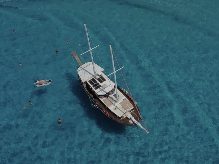 Bareboat Rental Luxury Yacht Custom Gulet-Motor Sailor with a boat licence