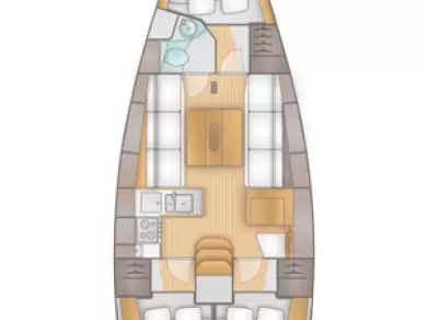 Sailboat rental in Kaštela - Salona Salona 38