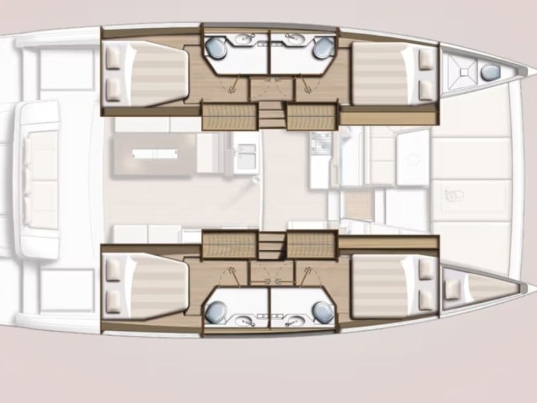 Catamaran rental in Skradin - Bali Bali 4.2