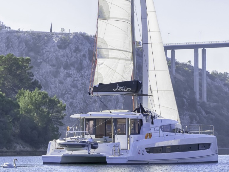 Catamaran rental with or without captain Bali Skradin