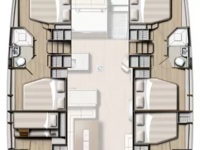 Catamaran for rent Alimos at the best price