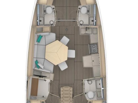 Yacht charter Préveza cheap Dufour 44