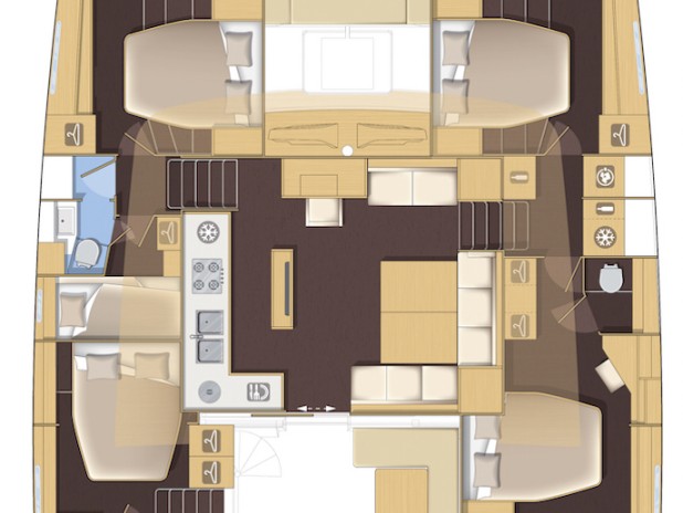 Rent a Lagoon Lagoon 52 F Gouvia