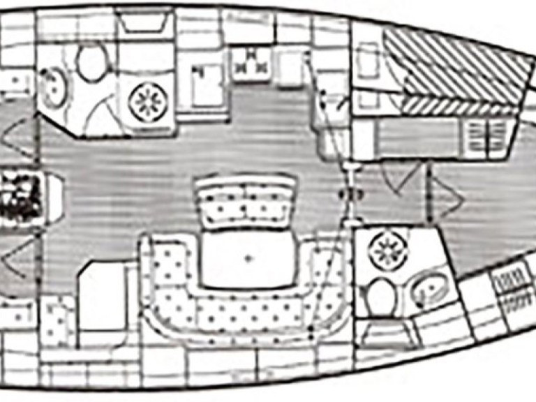 Sailboat rental with or without captain Bavaria Ávdira