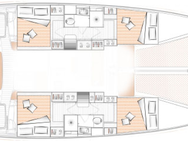 Catamaran for rent Lefkáda at the best price