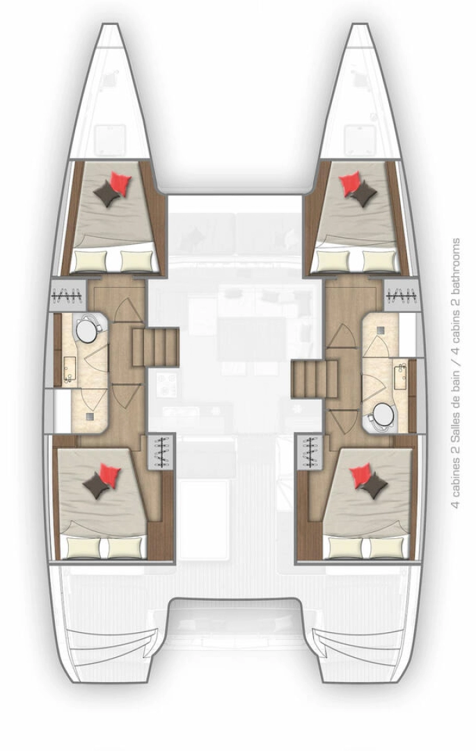 Lagoon Lagoon 40 charter bareboat or captained in  Ao Po