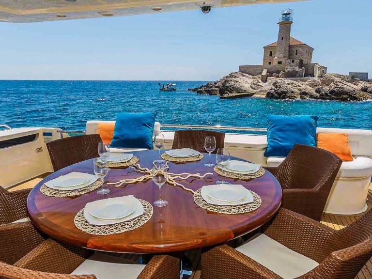 Rent a Ferretti Ferretti 880 Seget Donji