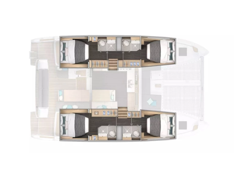 Boat rental Lagoon Lagoon 43 in Cugnana Verde on Samboat