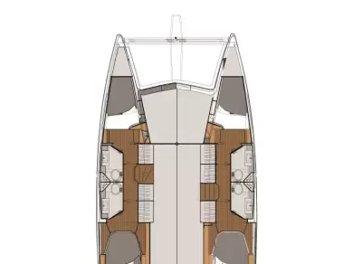 Catamaran rental with or without captain Fountaine Pajot Port Grimaud