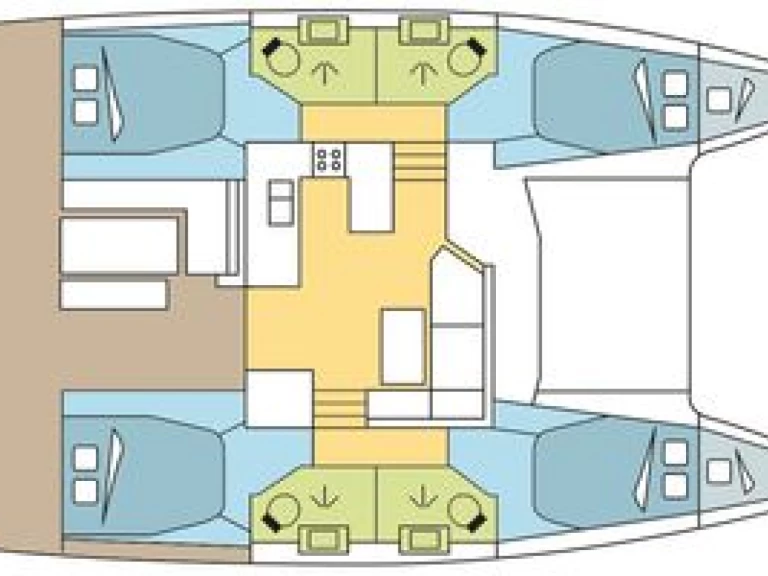Fountaine Pajot Astrea 42 charter bareboat or captained in  Palermo