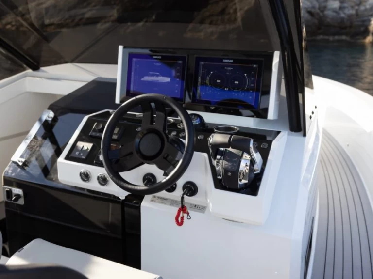 De Antonio d36 charter bareboat or captained in  Porto Badino