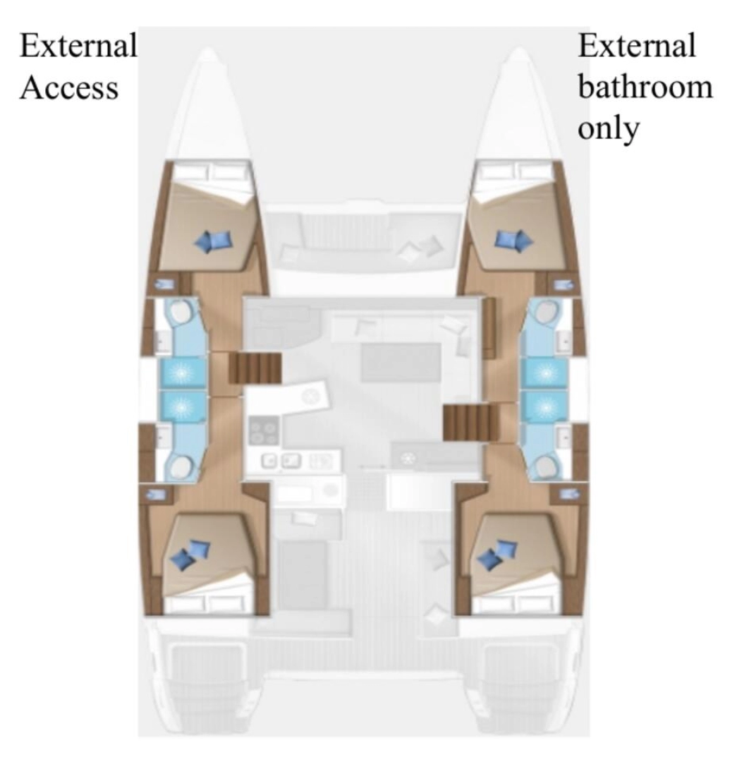 Yacht charter Furnari cheap Lagoon 46