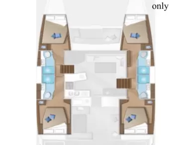 Yacht charter Furnari cheap Lagoon 46