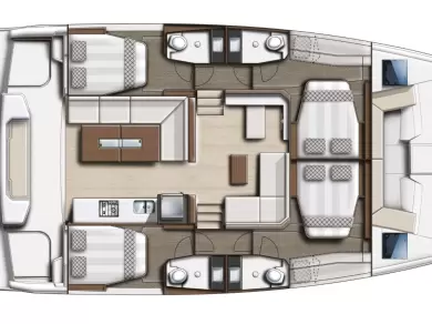 Yacht charter Parish of Saint George cheap Bali Catspace Voile