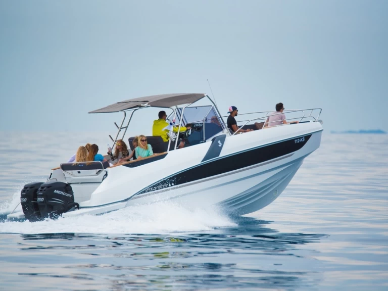 Yacht charter Trogir cheap Flyer 8.8 SPACEdeck