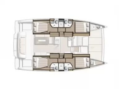 Catamaran rental with or without captain Bali Biograd na Moru