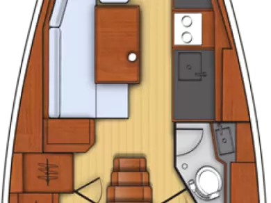 Boat rental Bénéteau Oceanis 35 in Split on Samboat