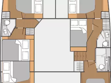 Catamaran for rent Trogir at the best price