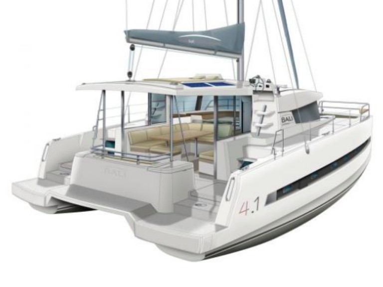 Bali Bali 4.1 charter bareboat or captained in  Lefkáda