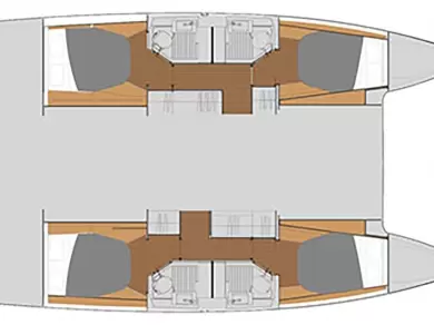Yacht charter Propriano cheap Astrea 42