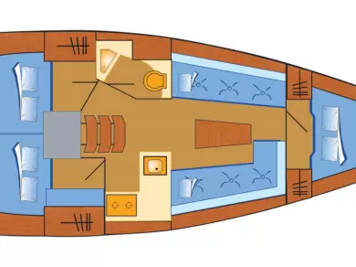 Bavaria Cruiser 34 charter bareboat or captained in  Flensburg