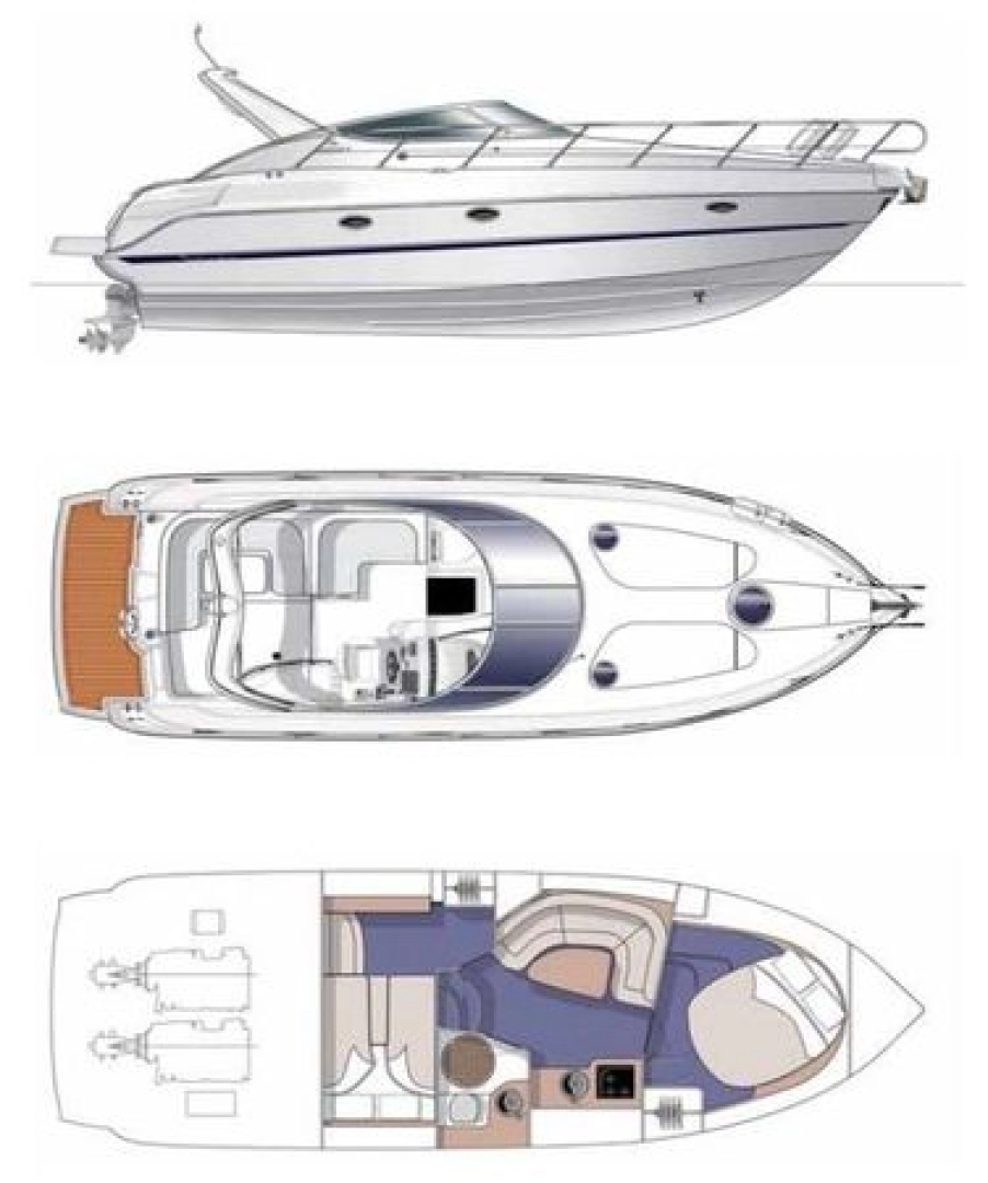 Cranchi Zaffiro 34 in Cannes on SamBoat