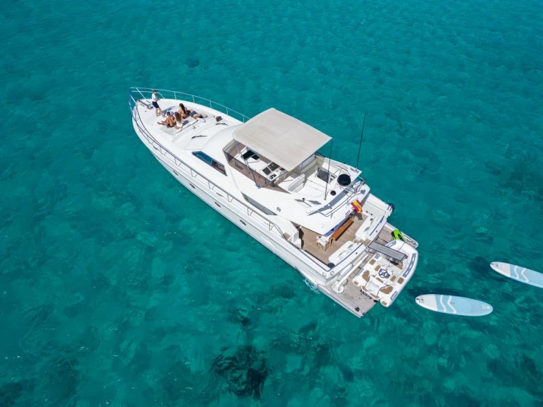 Rent a Ferretti Ferretti 62 Ibiza Town