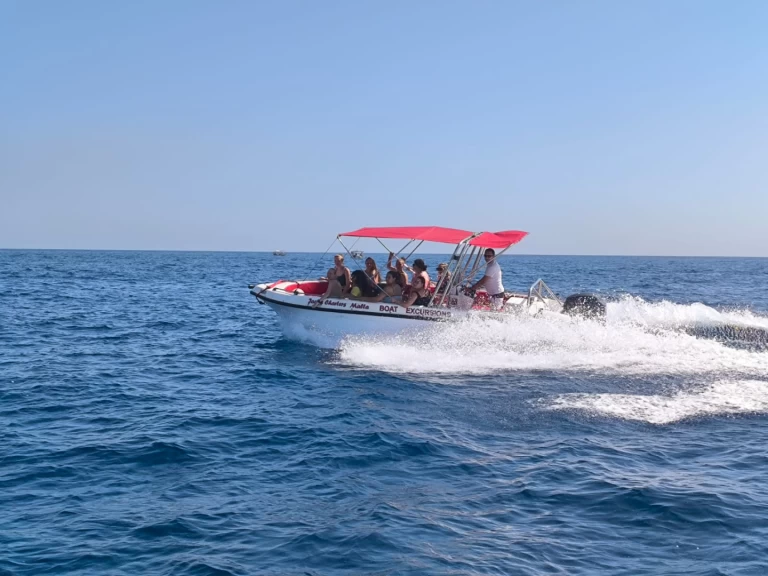 Motorboat rental with or without captain Yamaha Cospicua