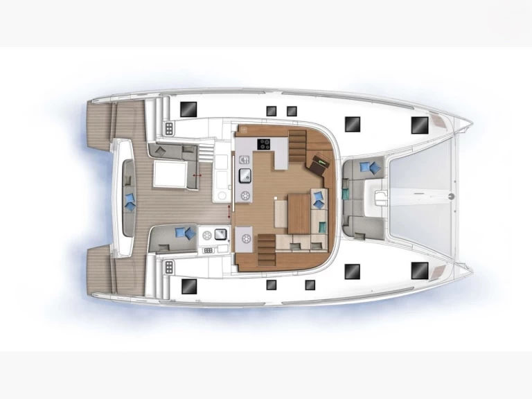 Catamaran rental with or without captain Lagoon Parikia
