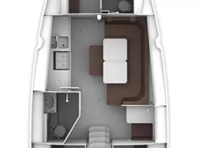 Bareboat Rental Sailboat Bavaria with a boat licence
