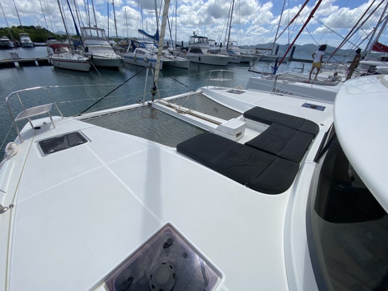 Bareboat Rental Catamaran Lagoon with a boat licence