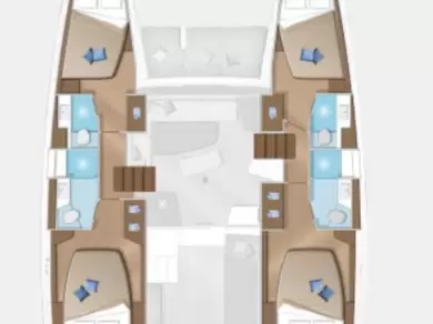 Catamaran rental in Jezera - Lagoon Lagoon 42