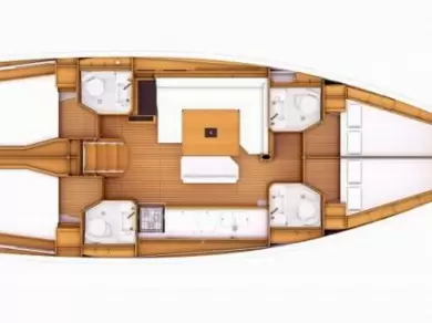 Yacht charter Tropea cheap Sun Odyssey 519