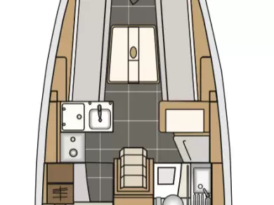Yacht charter Kaštela cheap Elan E3