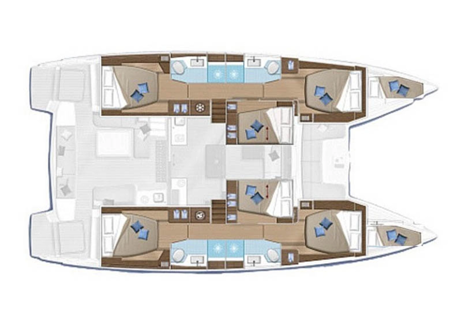 Yacht charter Road Town cheap Lagoon 50