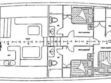 Sailboat rental in Split - Custom Made Phoenix Bronze