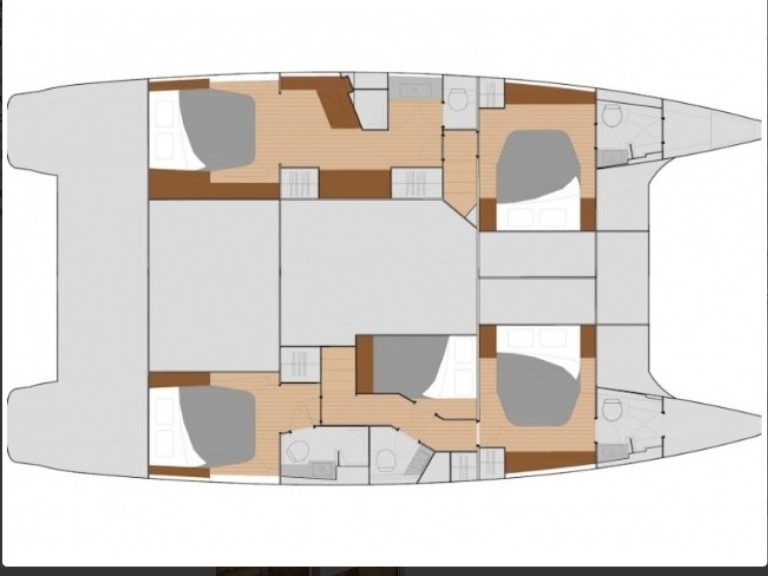 Rent a Fountaine Pajot Saba 50 Capo d'Orlando
