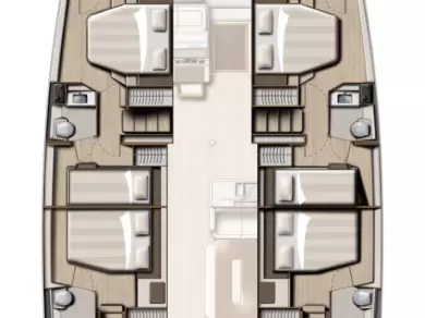 Catamaran rental in Alimos - Bali Bali 4.8