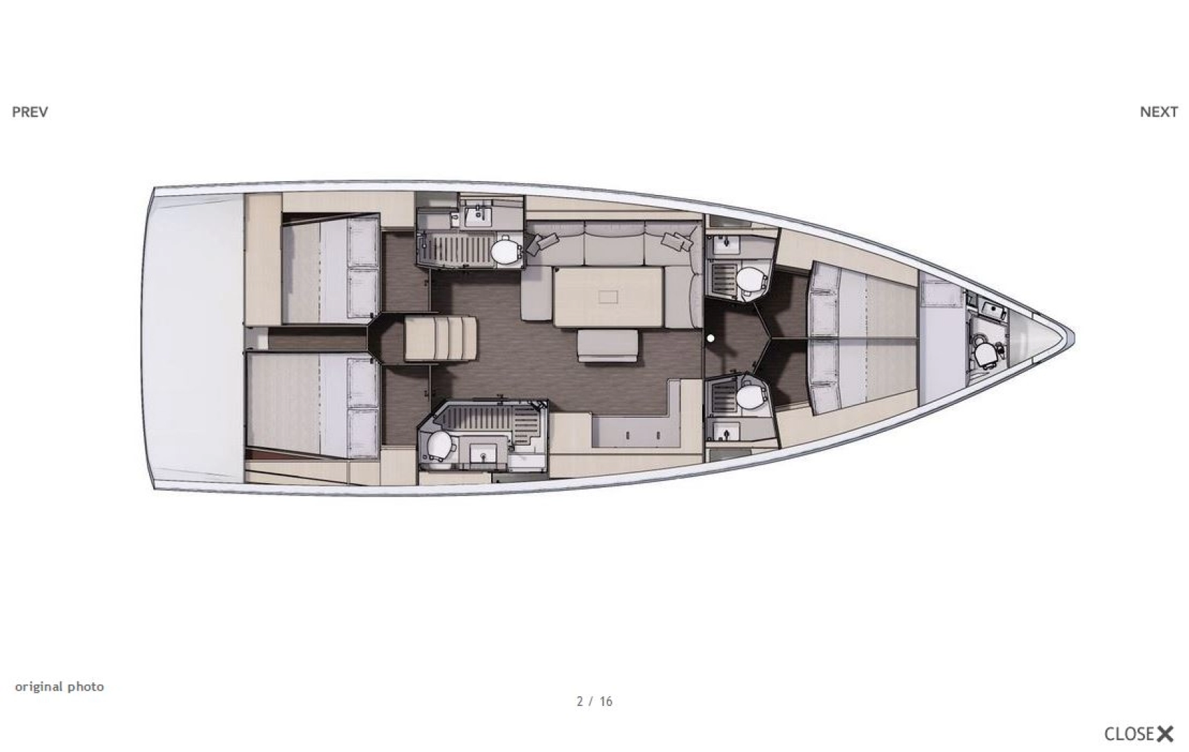 Sailboat rental in Kos - Dufour Dufour 470