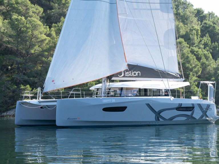 Catamaran rental with or without captain Excess Skradin
