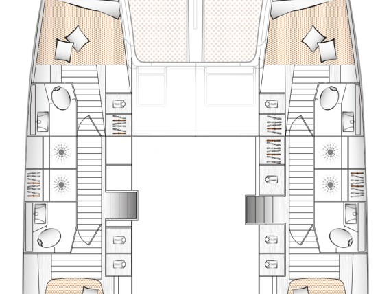 Bareboat Rental Catamaran Excess with a boat licence