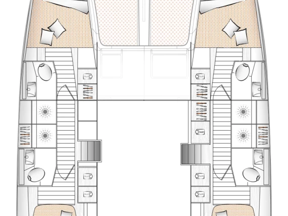 Bareboat Rental Catamaran Excess with a boat licence