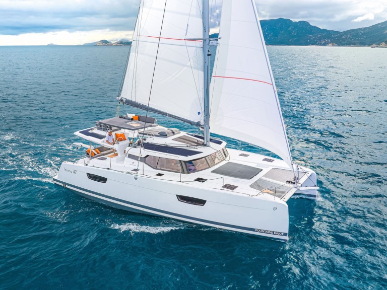 Fountaine Pajot Tanna 47 charter bareboat or captained in  Skradin