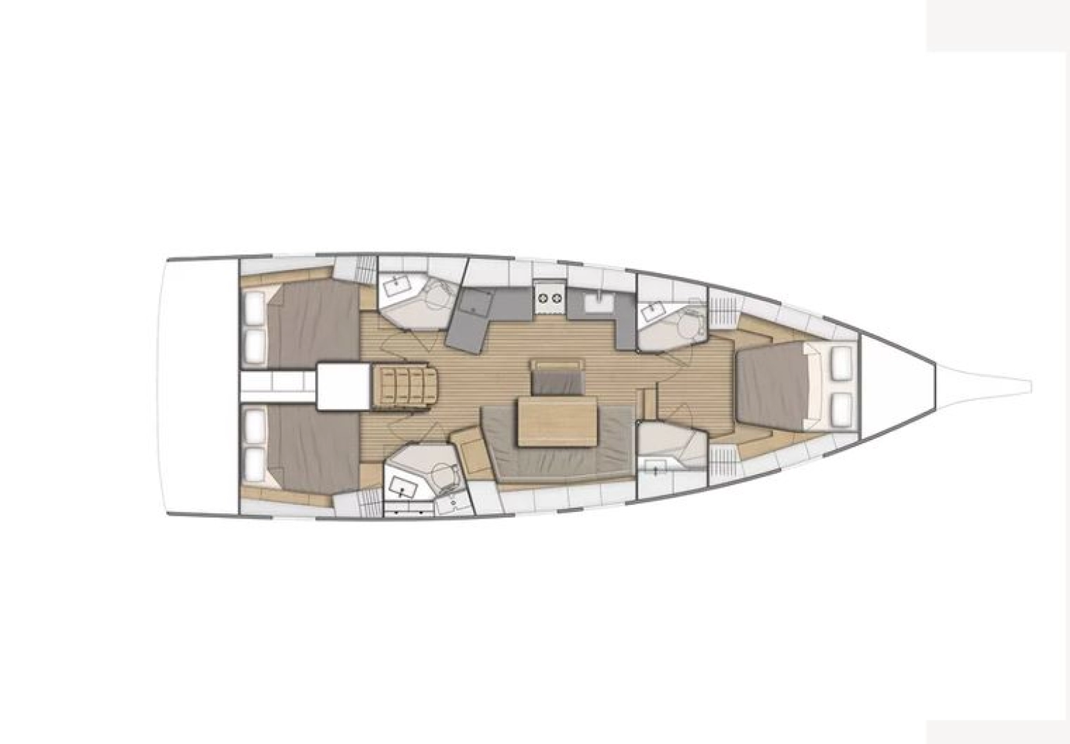Sailboat rental in Rhodes (City) - Bénéteau Oceanis 46.1