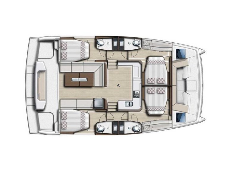 Bali Bali Catspace Voile charter bareboat or captained in  Le Marin