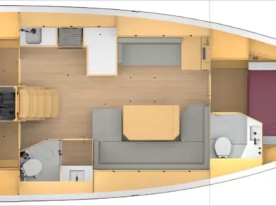 Sailboat for rent Lefkáda at the best price